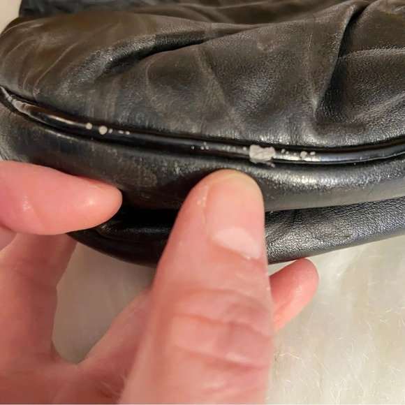 Vintage black women’s crossbody purse 1980’s - Picture 15 of 15